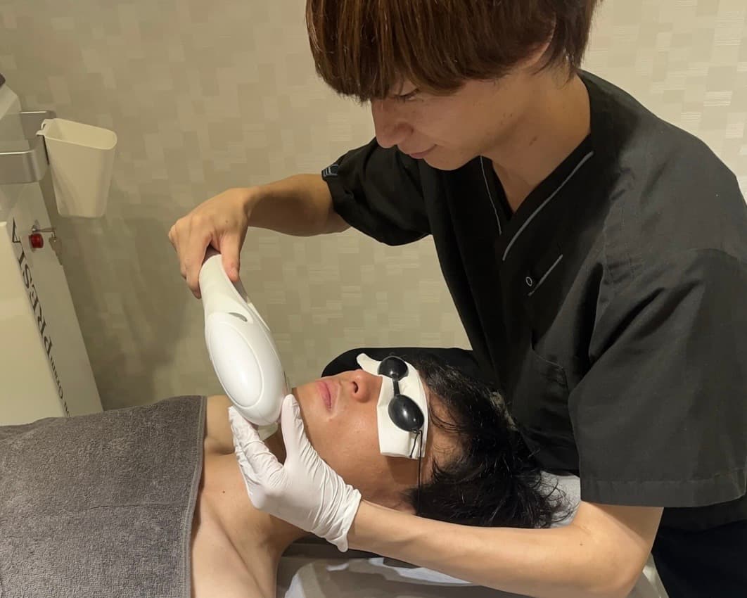 施術の様子